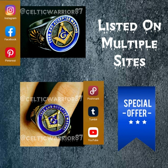 HP🎉🍒Masonic_Ring🍒 - Picture 2 of 3